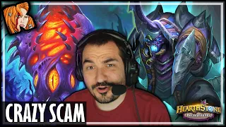 N’ZOTH PULLS OFF THE CRAZIEST SCAMS! - Hearthstone Battlegrounds