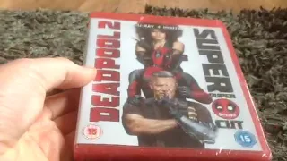 Unboxing deadpool 2 blu Ray