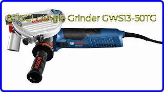 REVIEW (2024): BOSCH Angle Grinder GWS13-50TG. ESSENTIAL details.