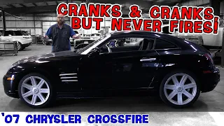 No Fire Crossfire! CAR WIZARD finds out exactly why this '07 Chrysler Crossfire won't start