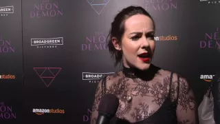 The Neon Demon: Jena Malone "Ruby" Movie Premiere Interview | ScreenSlam