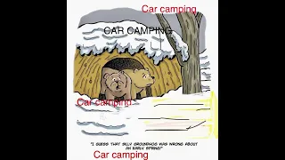 "spring" camping that turned into WINTER HAMMOCK Camping. Catskills