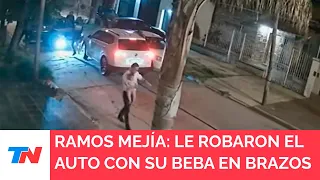 RAMOS MEJÍA I Ladrones le robaron la camioneta a un hombre mientras tenía a su beba en brazos