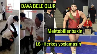 MƏKTƏBDƏ DÖYÜLƏN UŞAQA DAVA ELƏMƏYİ ÖYRƏTDİM !