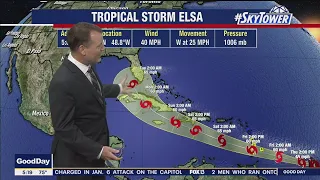 Tropical Storm Elsa forms