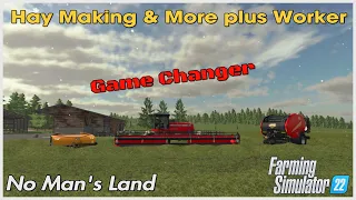 Hay Making & More plus Worker / Tips N' Tricks / FS22 / PS5 / RustyMoney Gaming