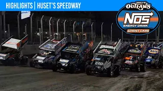 World of Outlaws NOS Energy Drink Sprint Cars Huset’s Speedway June 25, 2022 | HIGHLIGHTS