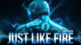 The Flash ⚡  Just Like Fire x Light Em Up [Pink. Fall out boy]