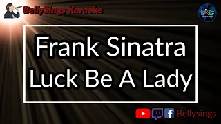 Frank Sinatra - Luck be a Lady (Karaoke)