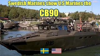 Swedish Marine Combat Boat 90 Demonstration - U.S. Marines, Berga Naval Base