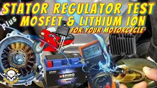 Motorcycle Stator Voltage Regulator Rectifier Testing & How They Work