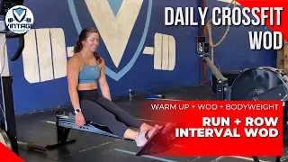 Run + Row CrossFit Endurance WOD & Endurance Warm Up