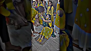 Sister brother love ♥️ scence | at wedding haldi || #shorts #haldi #lovestatus