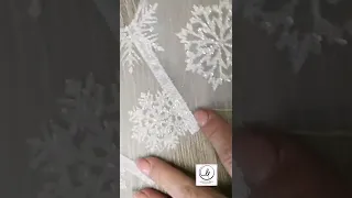 Изготовление воротника для Снежной королевы