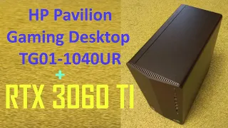 HP Pavilion Gaming Desktop TG01-1040UR: Полный обзор + ETH + выводы
