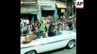 SYND 29 3 76 INDIA'S PRIME MINISTER, INDIRA GANDHI, ATTENDS CONGRESS PARTY CONVENTION