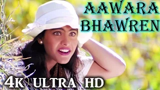 A R Rahman Hit Song - Aawara Bhawren Jo Hole Hole Gaaye, Kajol, Sapnay Song - 4K Ultra HD Video