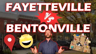 Living In Bentonville VS Living in Fayetteville Arkansas