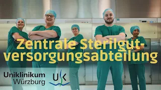 Sterilgut-Aufbereitung am Uniklinikum Würzburg
