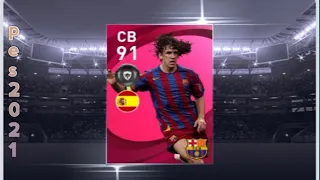finally redeem from efootball shop iconic Puyol pes 2021💥💥
