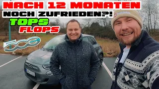 FIAT 500e - FAZIT NACH 12 MONATEN - Tops & Flops | EFIEBER