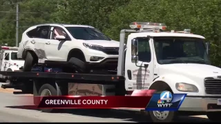 Chase ends in crash near Interstate 85