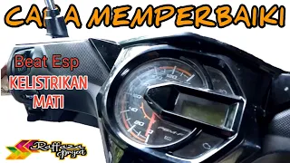 Cara memperbaiki Honda Beat Mati Kelistrikan  || How to Improve Dead motorcycles