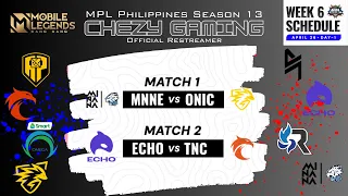 MPL PH S13 | Official RESTREAM | Week 5 Day 1