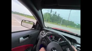 POV driving a 2006 Ford Mustang GT, early morning cruise (First YT video)