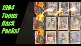 1984 Topps Rack Packs - How Many AWESOME rookies did I pull in these!?!