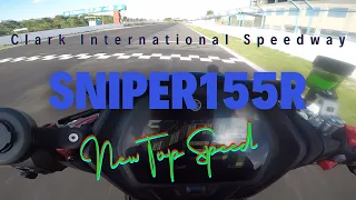 Sniper155R | All Stock | NEW! Top Speed @ Clark International Speedway