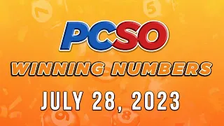 P57M Jackpot Ultra Lotto 6/58, 2D, 3D, 4D, and Megalotto 6/45 | July 28, 2023