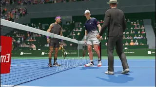 Thrilling Match Nadal Vs Anderson | Indian Wells 2023 | Fourth Round | AO Tennis 2 Gameplay