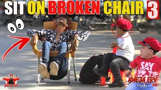 Sit On Broken Chair Pt-3 | Broken Chair Prank |Funny Reactions 2023 |By Afridi |@NewTalentOfficial