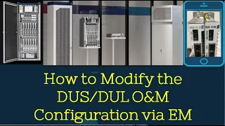 How to modify the eNodeB O&M configuration through Element Manager for LTE technology?