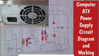 Computer ATX Power Supply Circuit Diagram and Working||#powersupply||#atxpowersupply