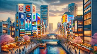 Osaka, Japan 🇯🇵 - The Country’s Kitchen - 4k HDR 60fps Walking Tour (▶185min)