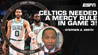 The Celtics needed a MERCY RULE in Game 3! 🗣️ - Stephen A. | First Take