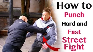 How to punch hard and fast | street fight