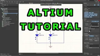 Tutorial 1 for Altium Beginners: How to draw schematic and create schematic symbols