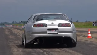 900HP Toyota Supra Turbo SRD900 - BRUTAL ACCELERATIONS!!