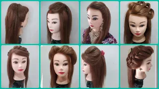 10 most beautifull and easy hairstyles//Cute Hairstyles//Hairstyles