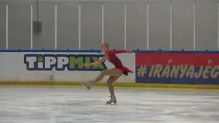 Eliska Brezinova Junior Short Program Halloween Cup 2019