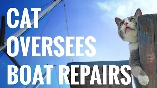 RIGGING INSPECTION & BOAT REPAIRS - SAILING FOLLOWTHEBOAT Ep 117