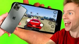 GTA 5 MOBILE - 10 STAR WANTED LEVEL!! (iPhone 11)