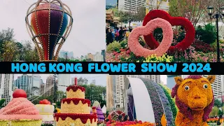 The Best Flower Show 2024 Hong Kong / Festival Pameran Bunga Terindah