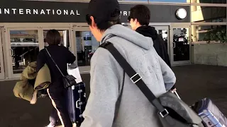 Dimash Kudaibergen's first arrival in the USA - November 19 -22, 2017