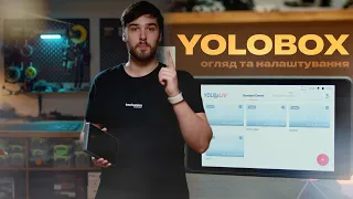 Рішення для відео стрімінгу - Yolobox Pro. Повний огляд всіх налаштувань. Тест прямої трансляції