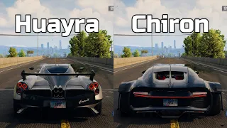 NFS Unbound: Pagani Huayra BC vs Bugatti Chiron Sport - WHICH IS FASTEST (Drag Race)