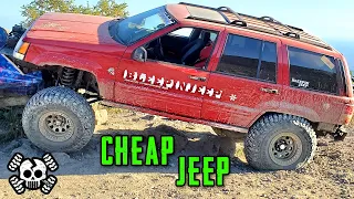Cheap Jeep COMPLETE!!  How-To Build a Rock Crawler ZJ for $5,000 Total - Part 2
